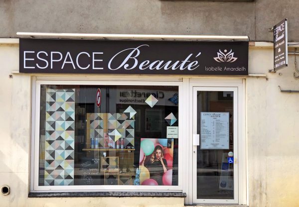 Rénovation d'une enseigne de Salon de beauté - Blagnac - Toulouse