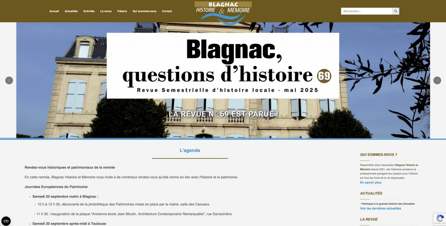 Création sur mesure de site WEB associatif