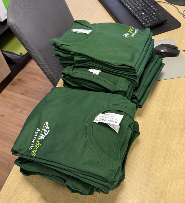 Marquage sur mesure de tee-shirts